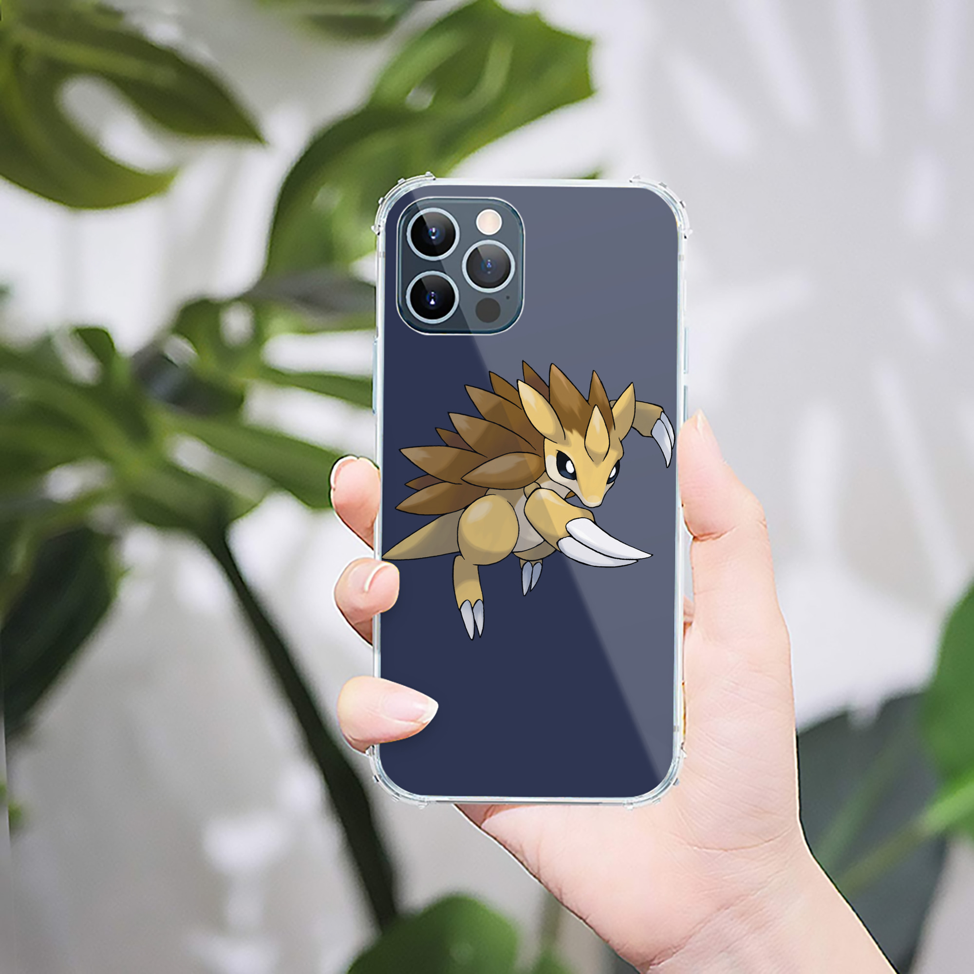 （画像用） ポケットモンスター Pokémon 【iPhone 12シリーズ対応】透明スマホケース（クリアソフトケース）